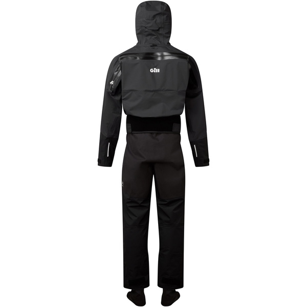 2026 Gill Verso Back Zip Drysuit & Con Zip 4805 - Graphite